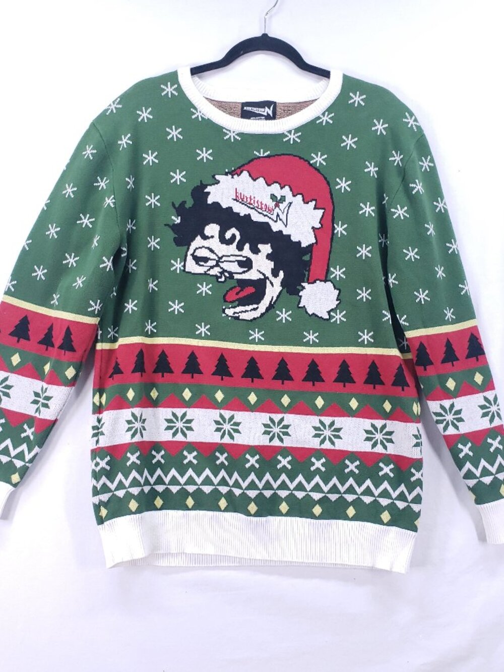 Kurtis Conner Kurtistown Ugly Christmas Sweater Size Large Fair Isle Holiday Fun